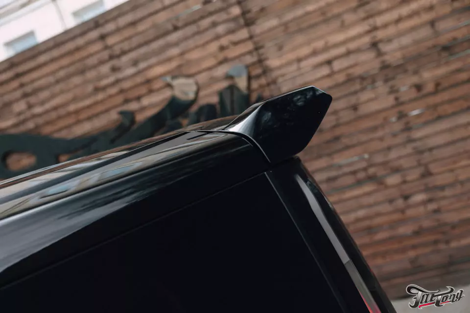 Забронировали Honda Stepwgn прозрачным глянцевым полиуретаном